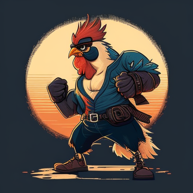 Clucky Mascot