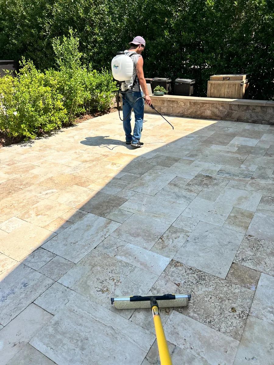Pool deck pressure washing Charlotte NC
