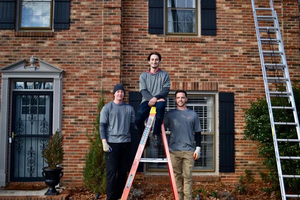 Rooster Property Care crew in Charlotte